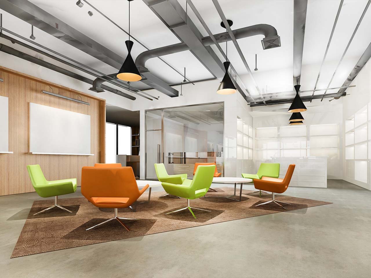 Office Ceiling Interior | adornworks.com